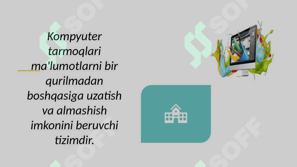Kompyuter tarmoqlari,uning asosiy tushunchalari va turlari 3