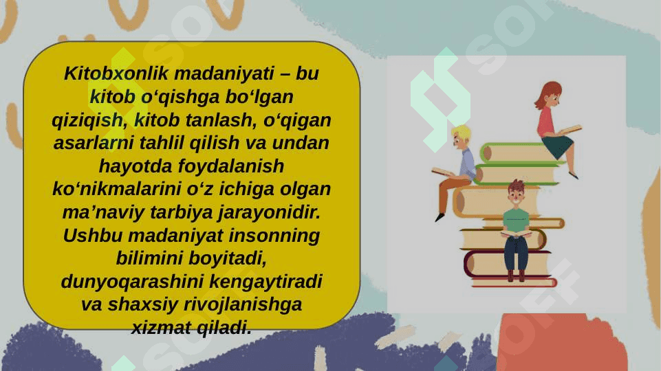 Xalq pedagogikasida kitobxonlik madaniyati 3