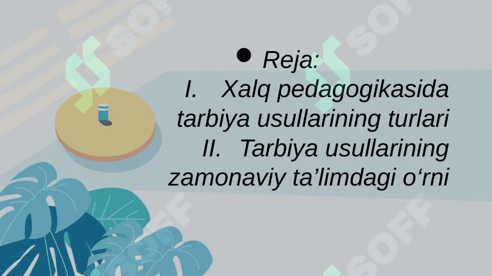 Xalq pedagogikasida tarbiya usullari 2