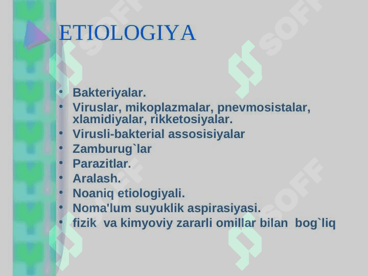 Krupoz pnevmoniya . KRUPOZ  ZOTILJAM 4