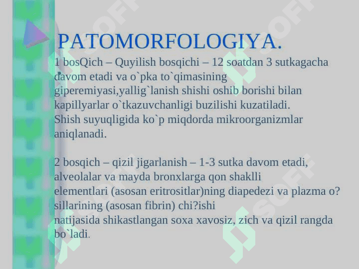 Krupoz pnevmoniya . KRUPOZ  ZOTILJAM 6
