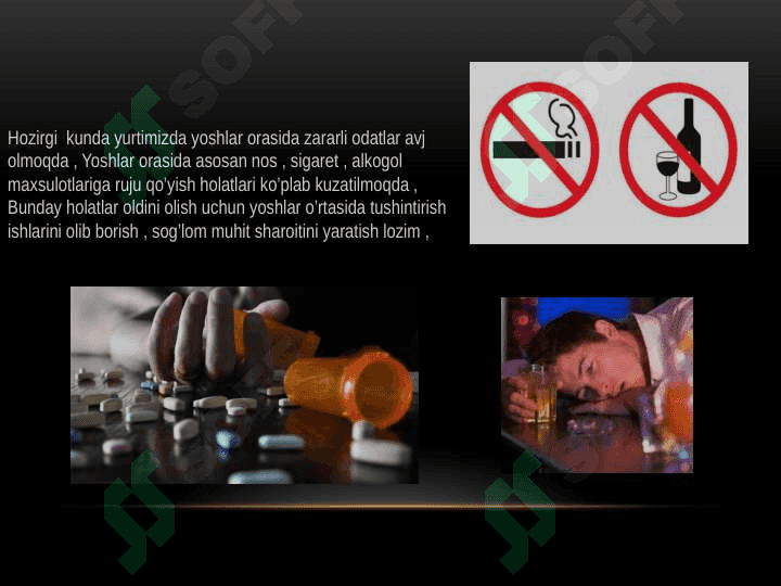 Yoshlar orasida keng tarqalayotgan zararli odatlar 3
