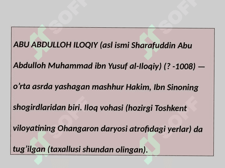 ABU ABDULLOH ILOQIY 2
