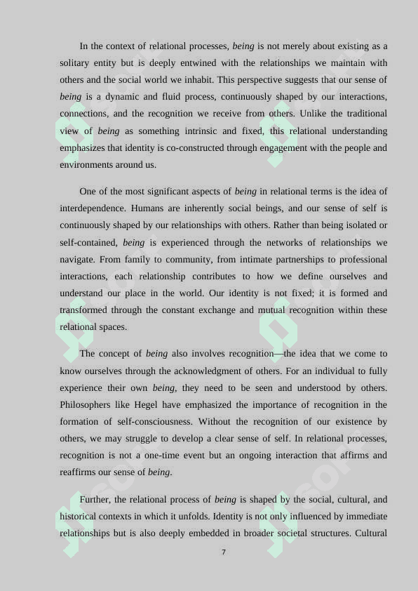Relational processes of being and becoming 7