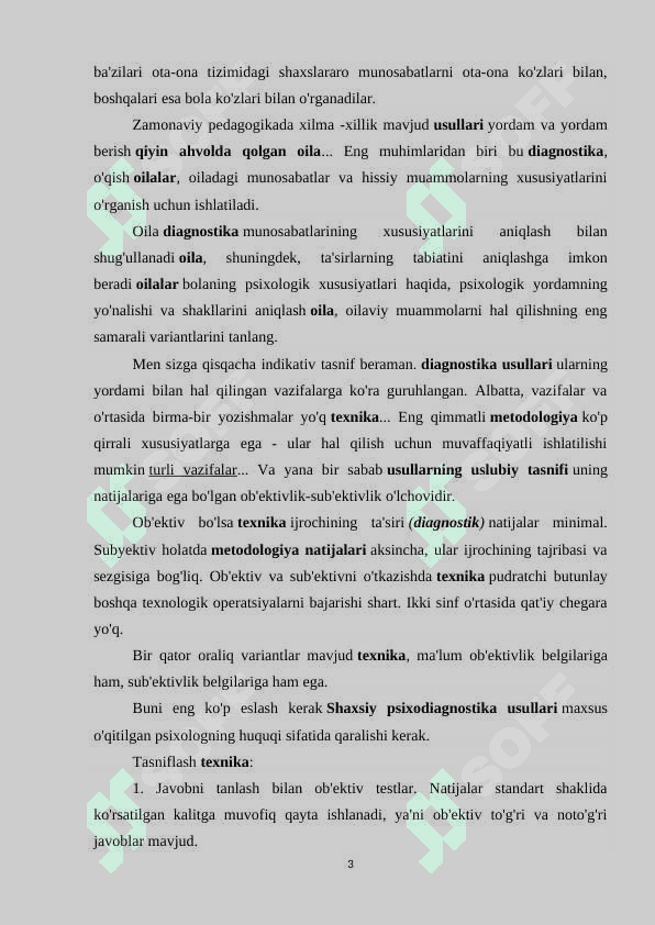 Ota-ona-bola munosabatlari diagnostikasi metodlari va metodikalari 3