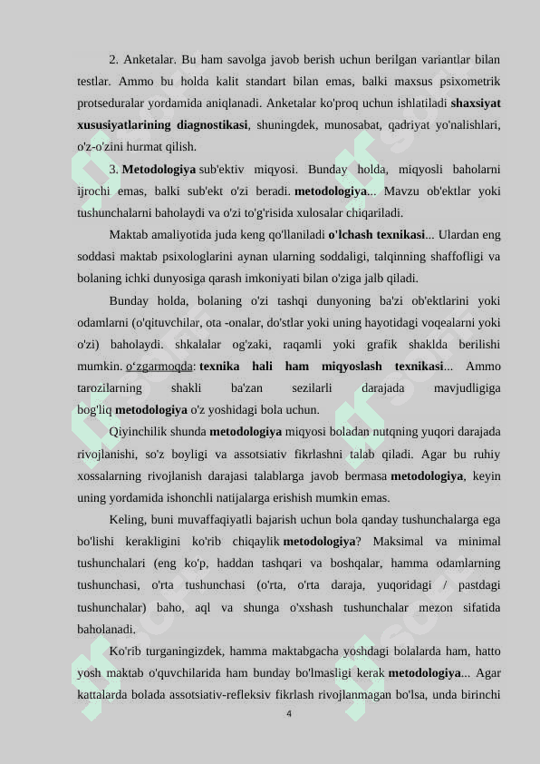 Ota-ona-bola munosabatlari diagnostikasi metodlari va metodikalari 4