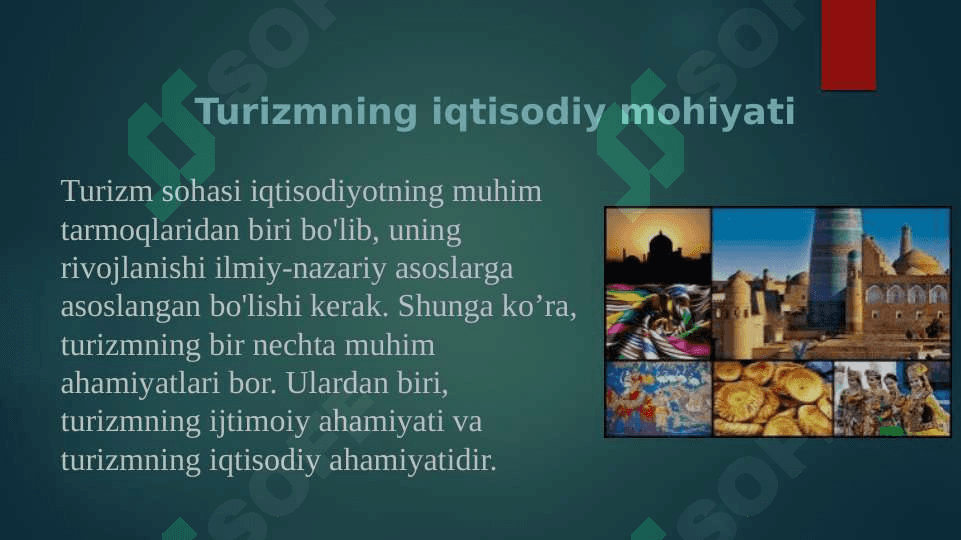 Mavzu: Turizmning rivojlanish bosqichlari va omillari 2