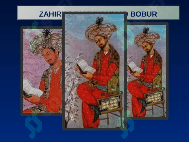 ZAHRIDDIN MUHAMMAD  BOBUR 5
