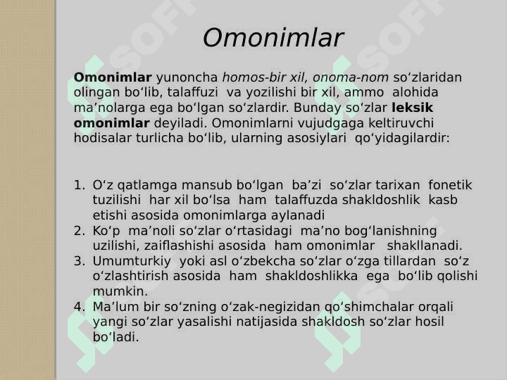O’zbek tilida leksikologiya 7