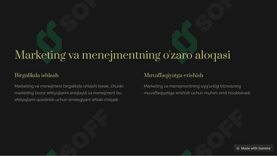 Marketing va Menejment 4