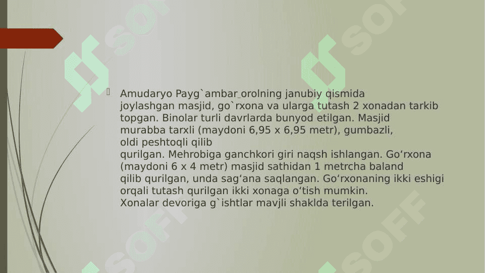 Zul Kifl maqbarasi haqida (Termiz XI-XII asrlar) 7