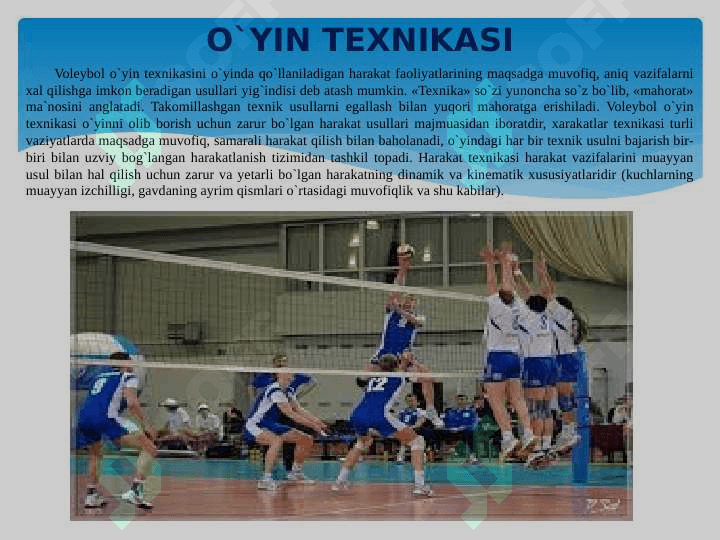 To'pni pastdan o'yinga kiritish va qabul qilish texnikasini o'rganish 5
