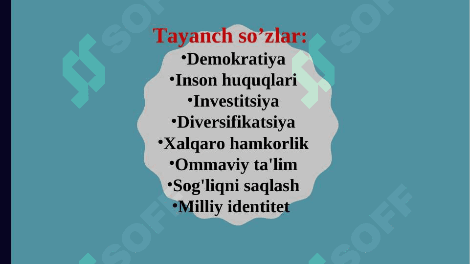 O'zbekistonning o'ziga xos istiqlol va taraqqiyot yo'li 3