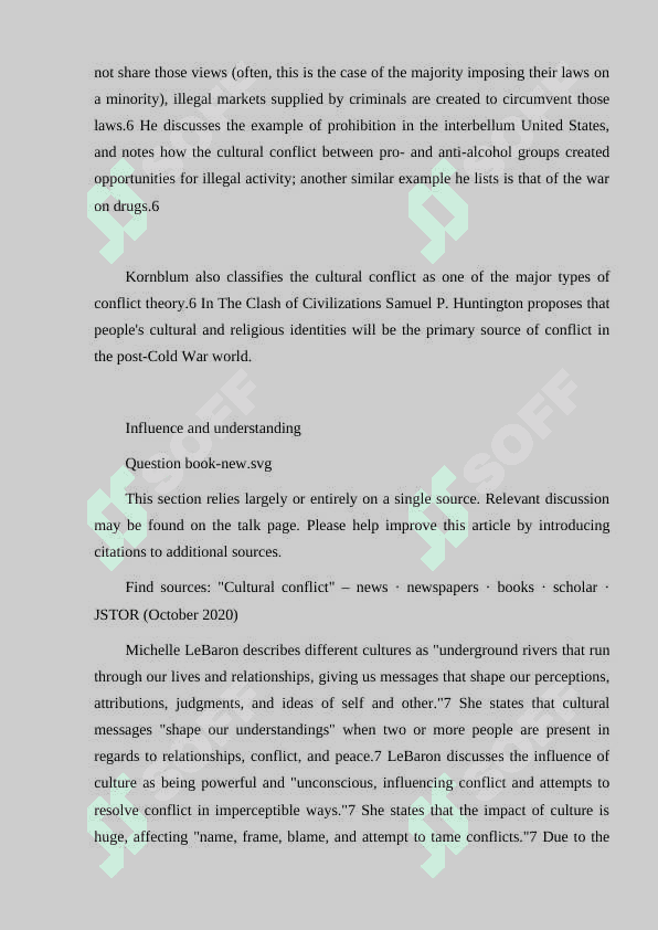 Dealing with culture clashes 3