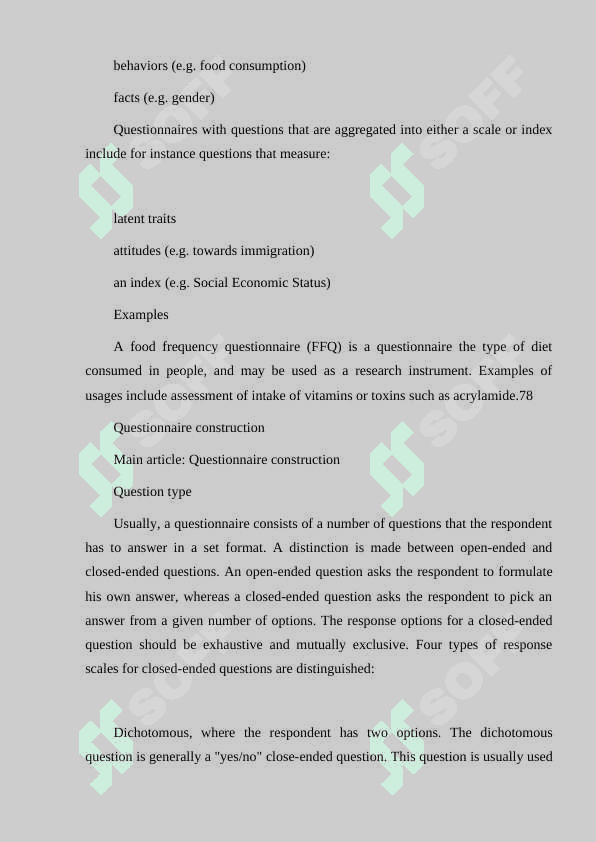 Designing questionnaires for teachers and students 3