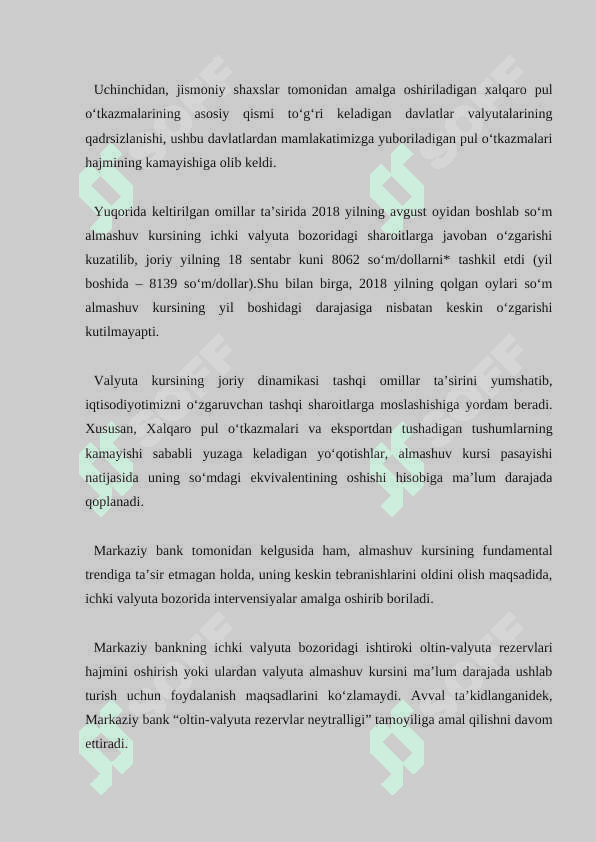 Devalvatsiyani iqtisodiyotga ta'siri. 4