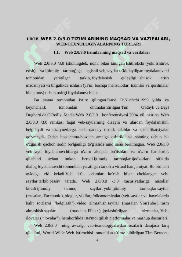 WEB 2.0/3.0  XIZMATLARIGA ASOSLANGAN DIDAKTIK MATERIALLAR 4