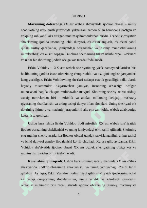 XX ASR O'ZBEK SHE'RIYATIDA IJODKOR OBRAZI (ERKIN VOHIDOV IJODI MISOLIDA) 3