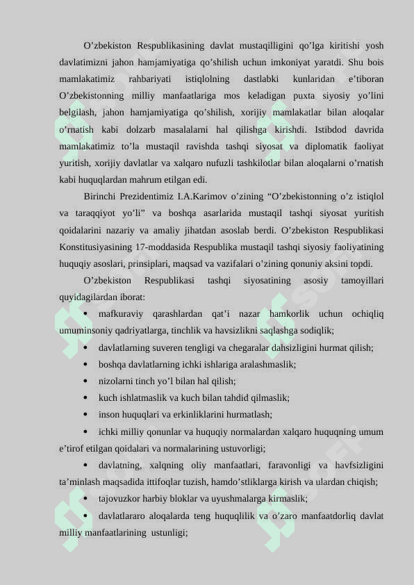 Mustaqil davlatlar hamdo'stligi va uning faoliyati 3