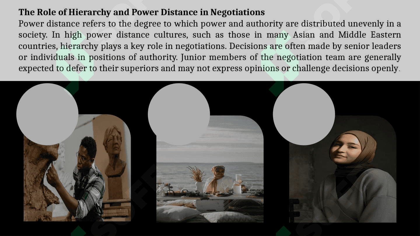 The influence of culture on negotiating 4