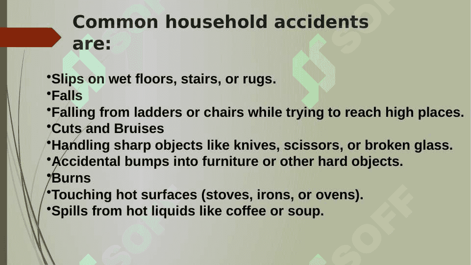 Household accidents 3