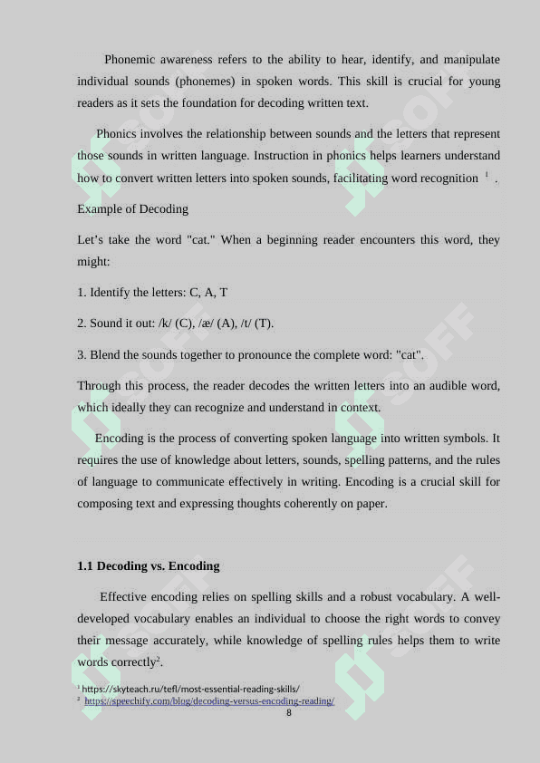 Reading Skills 8