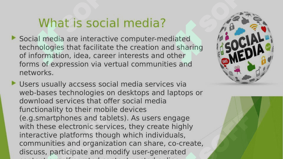 Social media ( Internet tarmoqlari) 4