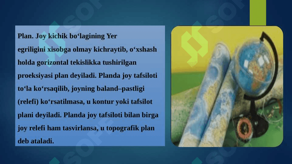 Plan va xarita 3