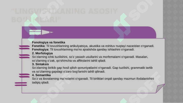 Lingvistik bilimlar bazasi 3