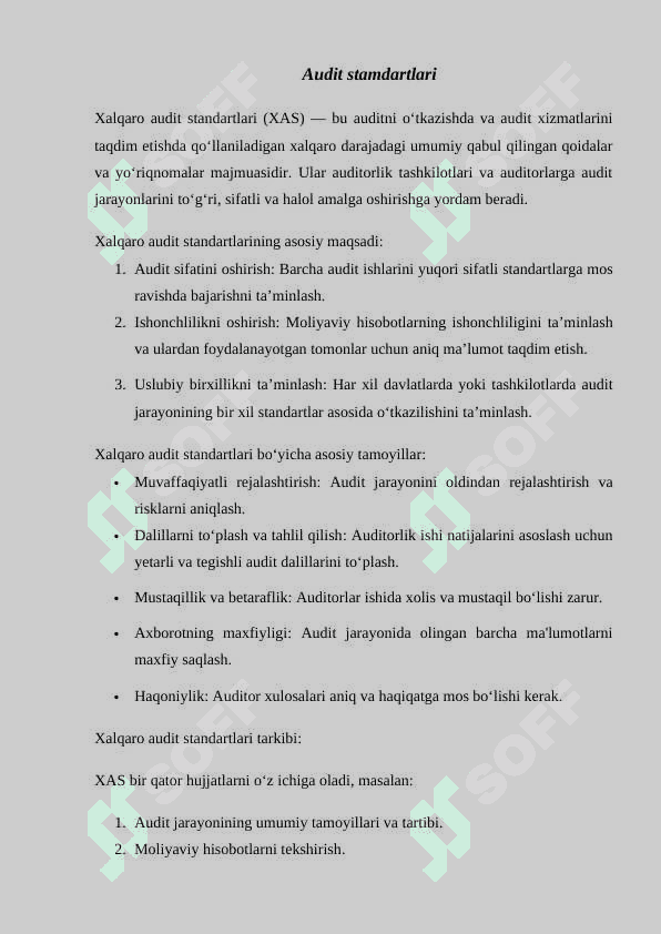 Xalqaro audit standartlari 3