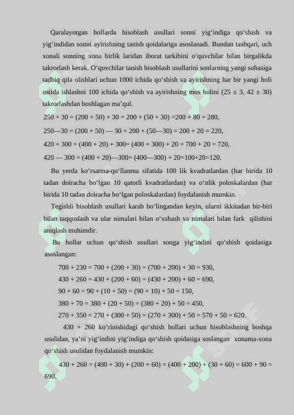 Minglik konsentrida masalalar yechishga o'rgatish metodikasi 2