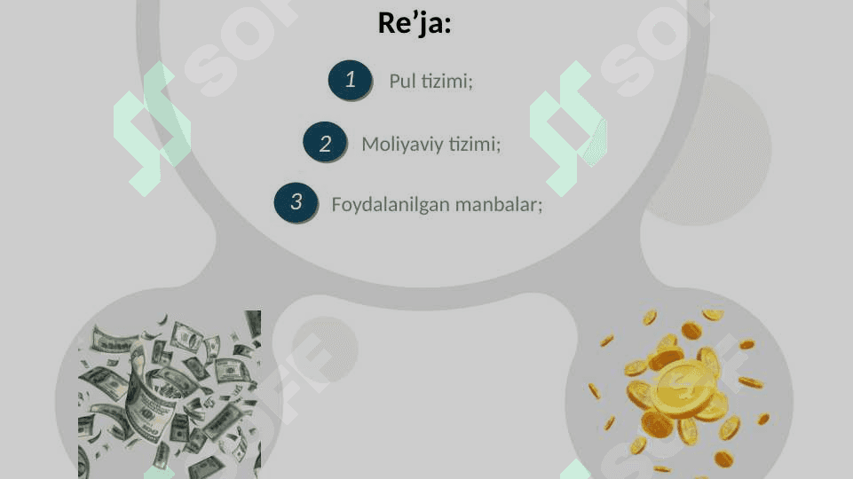 PUL VA MOLIYAVIY TIZIMLAR 2