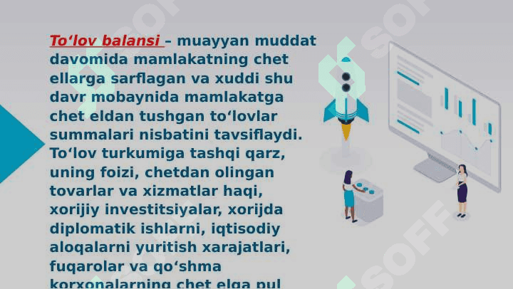 O'zbekiston Respublikasi to'lov balansi va uni belgilovchi omillar 4