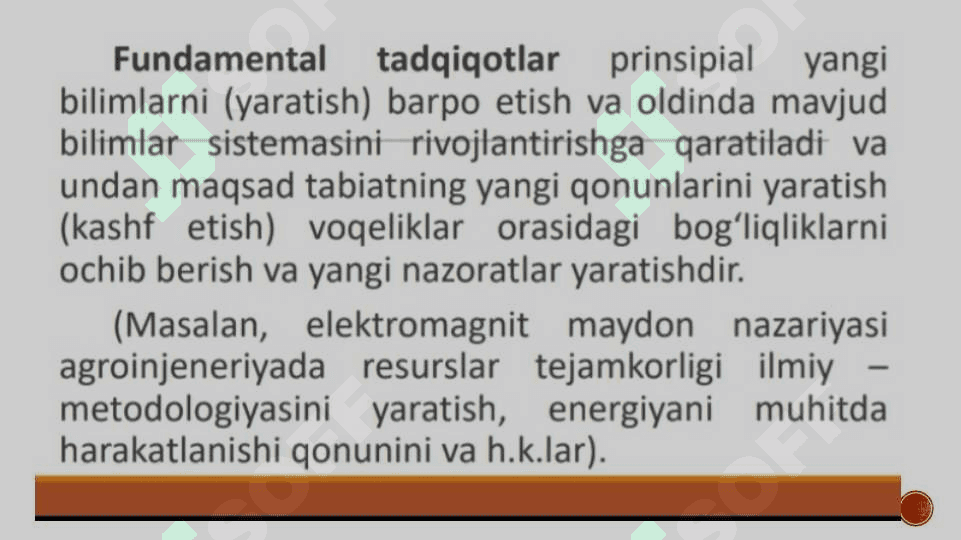 Ilmiy tadqiqot ishlarining mazmuni va tarkibiy qismlari 5