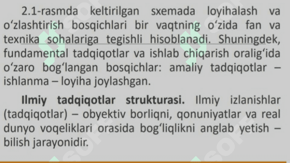 Ilmiy tadqiqot ishlarining mazmuni va tarkibiy qismlari 7