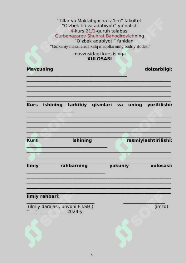 Gulxaniy masallarida xalq maqollarining badiiy ifodasi 4