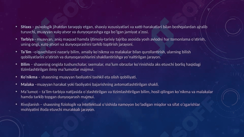 Pedagogika fanining predmeti, tadqiqot metodlari 6