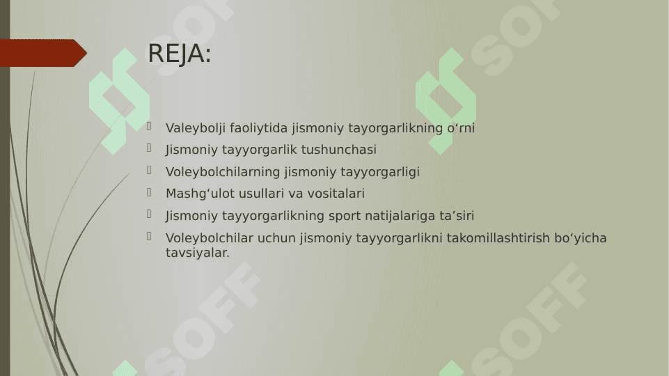 Valeybolchi faoliytida jismoniy tayorgarlikning oʻrni 2