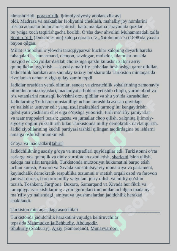 Jadidchilik va uning ma'nosi 2