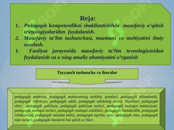 Zamonaviy ta’limda pedagoglarning malakasini oshirishda zamonaviy  yondashuvi 2