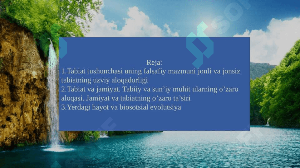 Tabiat falsafasi 2