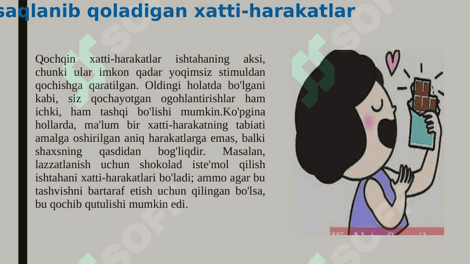 Xatti harakat qurilmalari 7