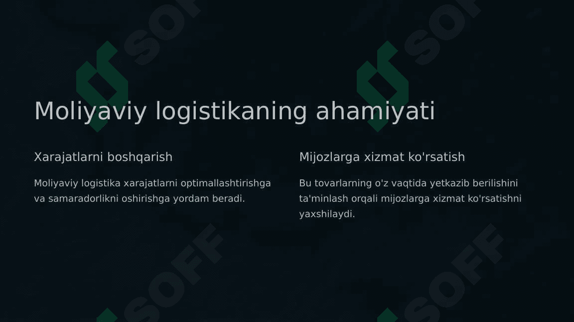 Moliyaviy logistika 3