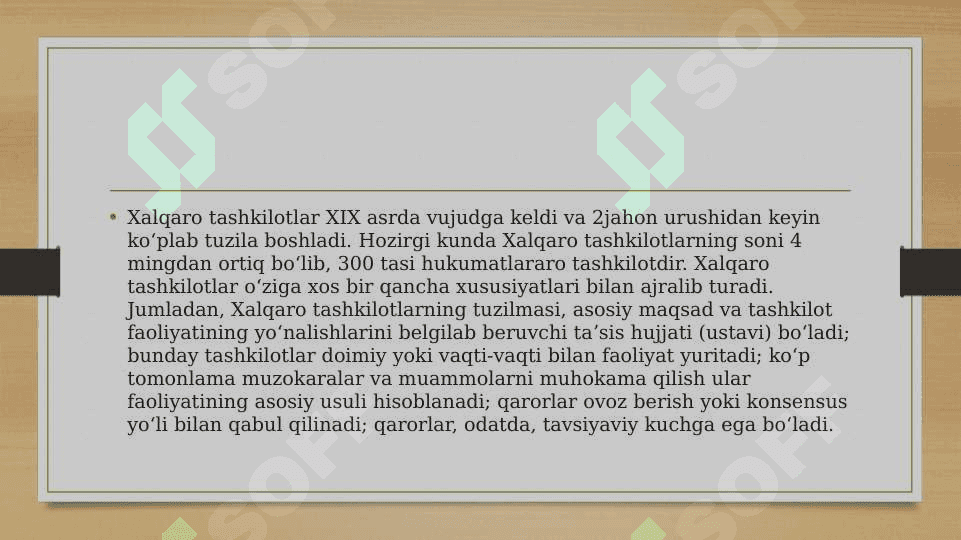 Tashkilotlar va ularni boshqarish 5