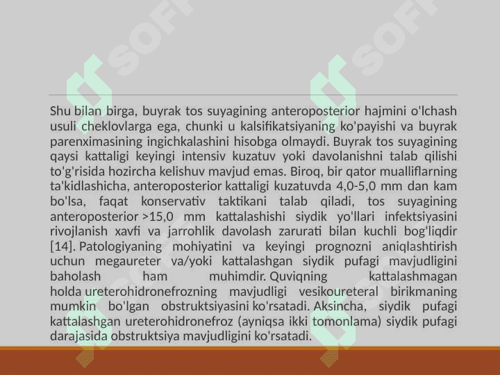Siydik ajratish tizimi nuqsonlari 3
