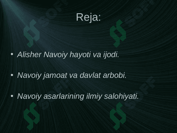 Alisher Navoiy hayoti va ijodi 2