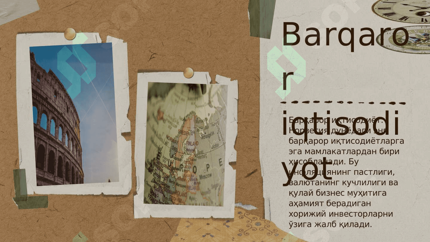 Norvegiya Investitsiya siyosati va investitsion holati tahlili 3