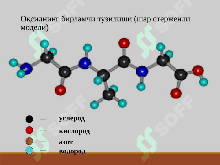 PEPTIDLAR VA OQSILLAR TUZILISHI VA KIMYOVIY XOSSALARI 4