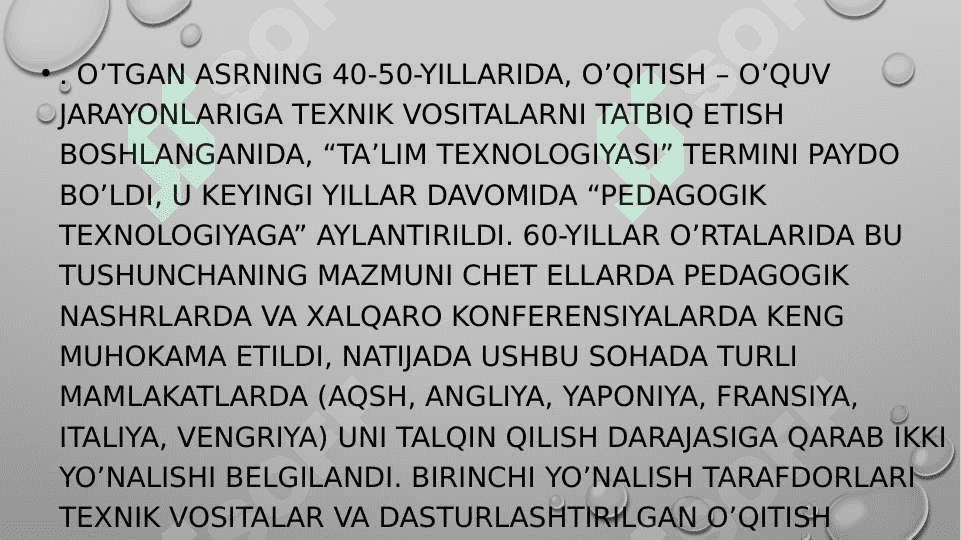 Tarix darslarida taʼlim Vositalaridan foydalanish 6