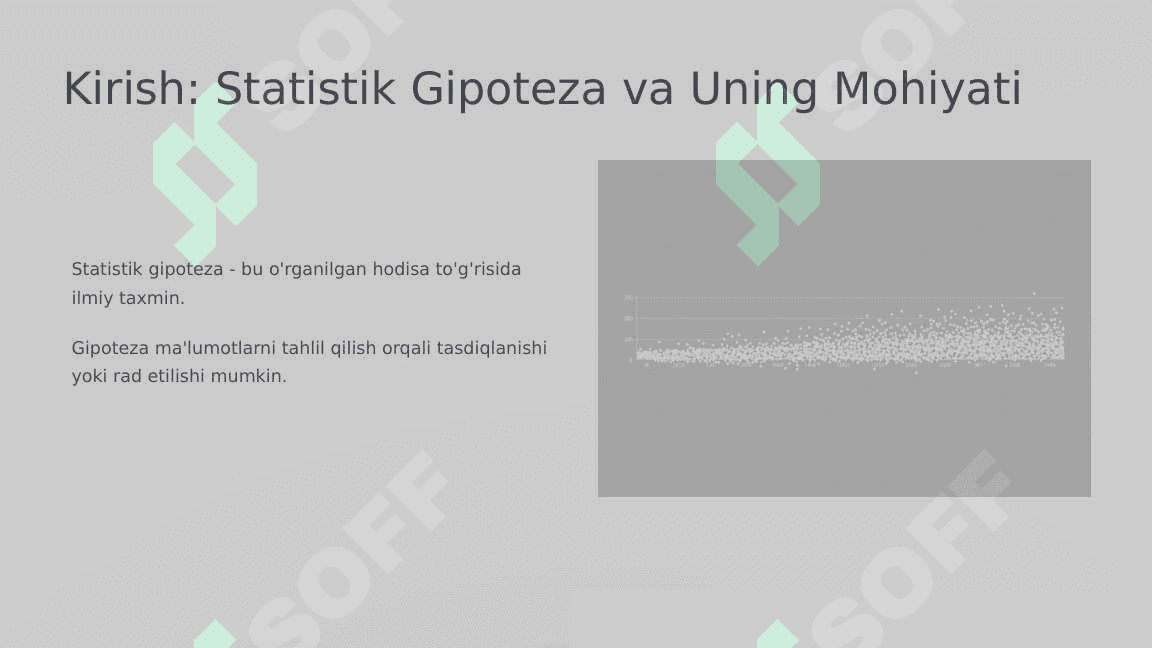 Statistik gipotezani tekshirish. Styudent taqsimoti asosida o’zgarish ishonchliligini baholash 3